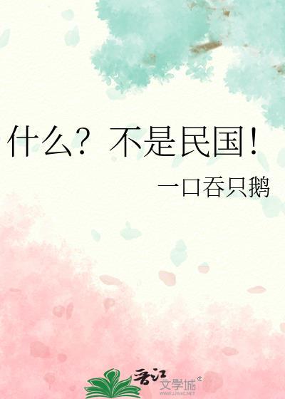 民国不是渣男的才子